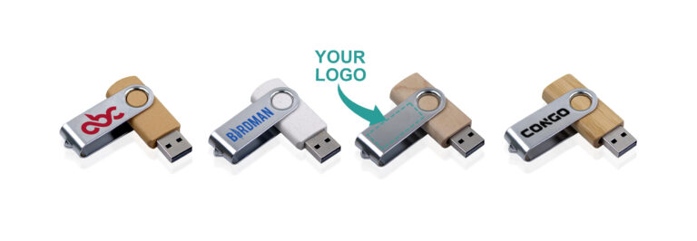 UDF-305-W Eco friendly Wood Custom USBs