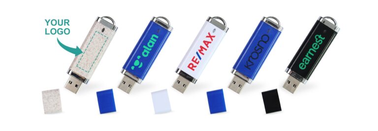 UDF359 Continental Custom Printed USB-A Flash Drives