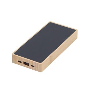 PB231 Bamboo Solar Panel Eco Friendly Power Bank